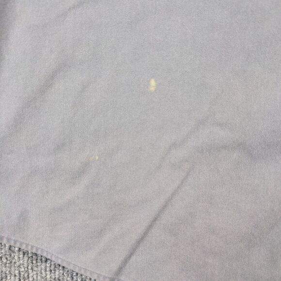 Port Authority Women's Button Front Shirt Gray XL Wood-Mizer Short Sleeve - Picture 10 of 15